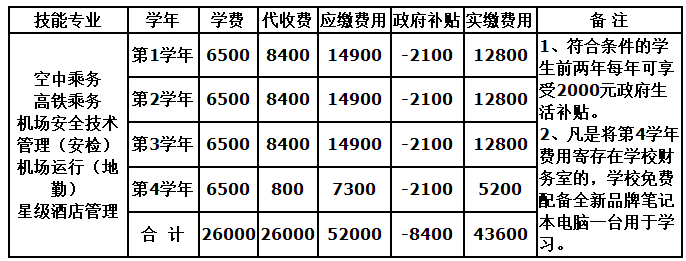 2024年四川天一学院航空专业招生